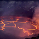 Volcán en erupción. AP